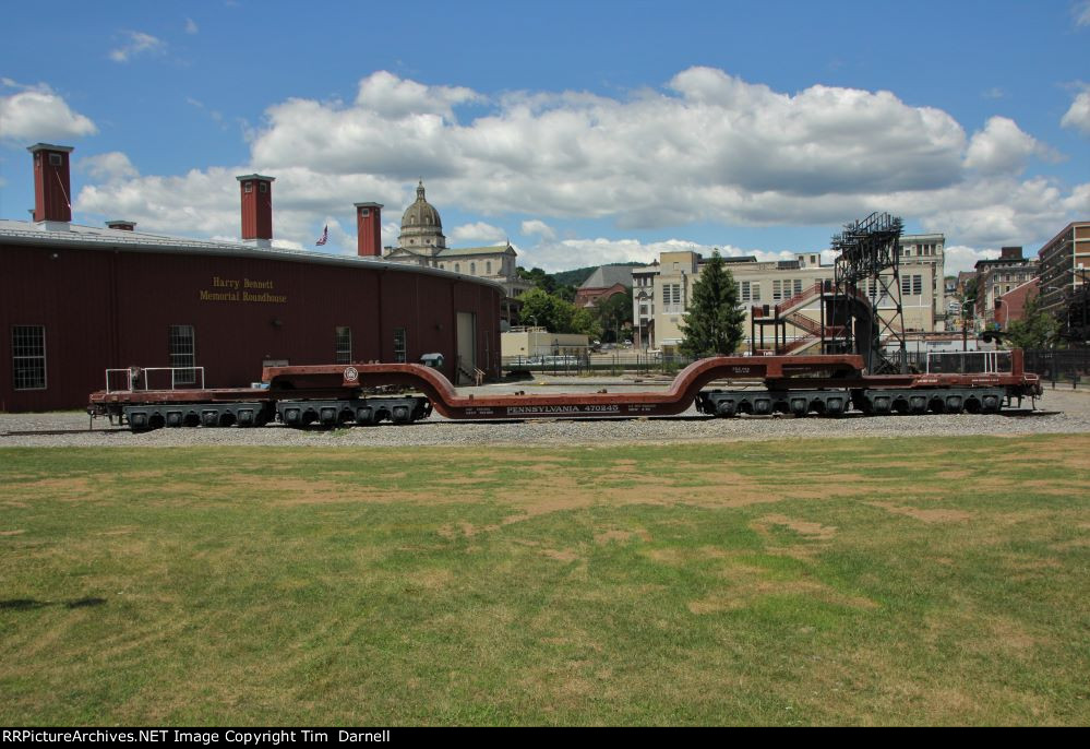 PRR 470245 at the Altoona Museum